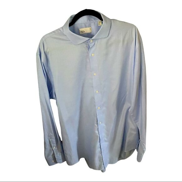 Men’s Nordstrom Rack Blue Button Down. - Picture 4 of 4